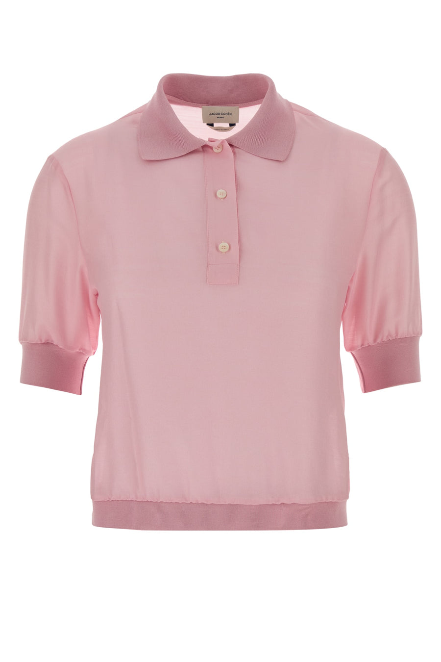 Jacob Cohen 55% WO 45% SE polo in pink