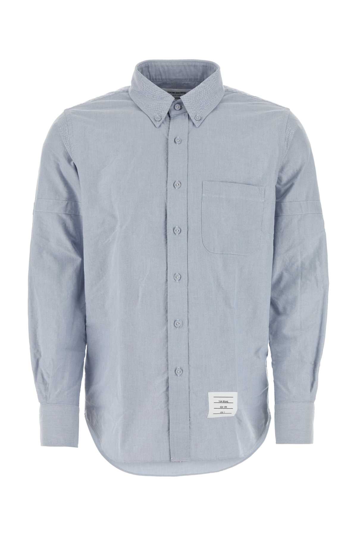 Cerulean Oxford Shirt Lightblue Exterior: Cotton Camicie