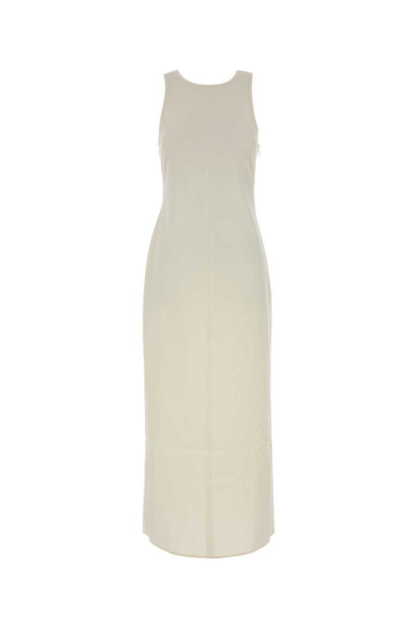 Italist Back 100% Cotton dress in white
