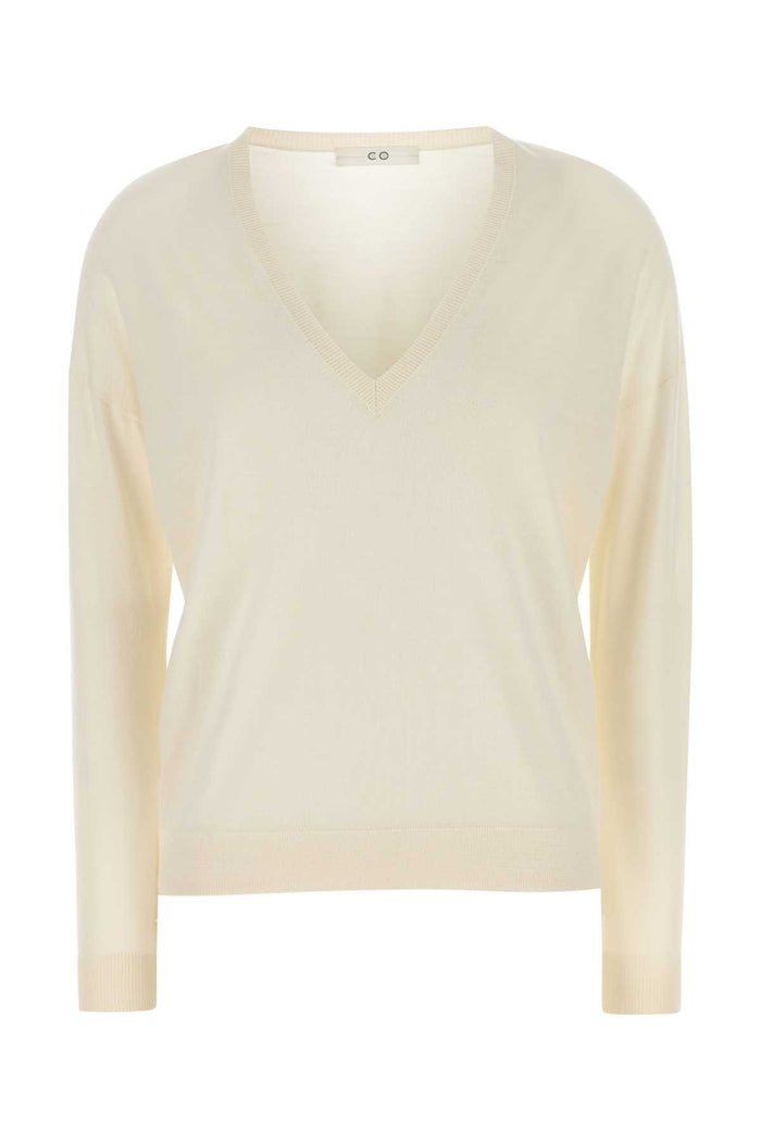 7891bcmcore 110 Ivory Exterior: Cashmere Maglieria