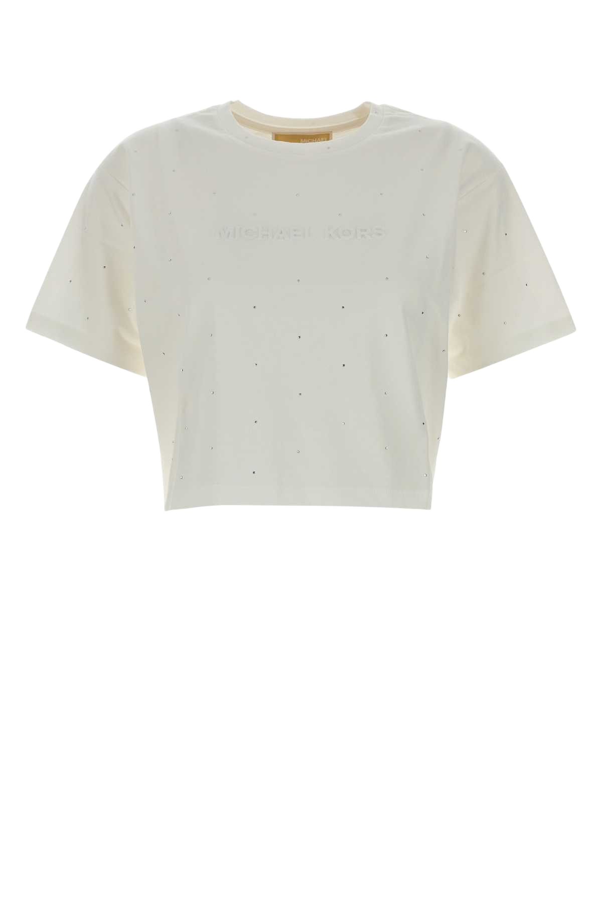 White Cotton T-Shirt Exterior