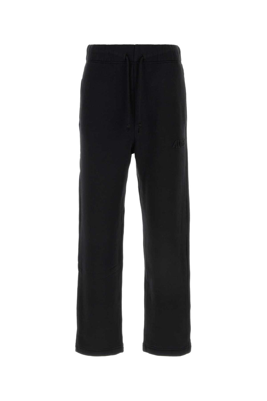 Autry Logo 100% Cotton joggers in black