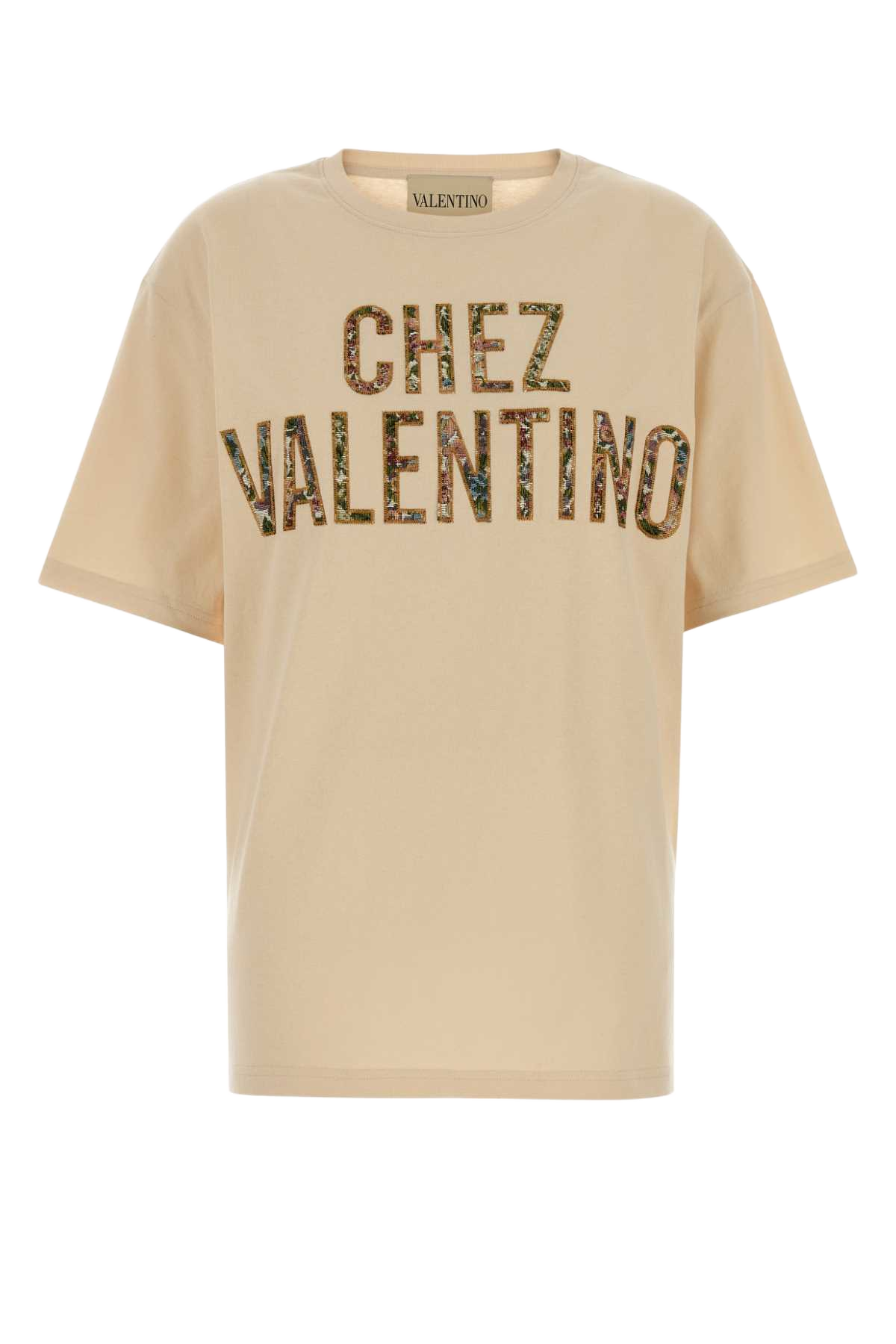 Beige Cotton T-Shirt Betulla