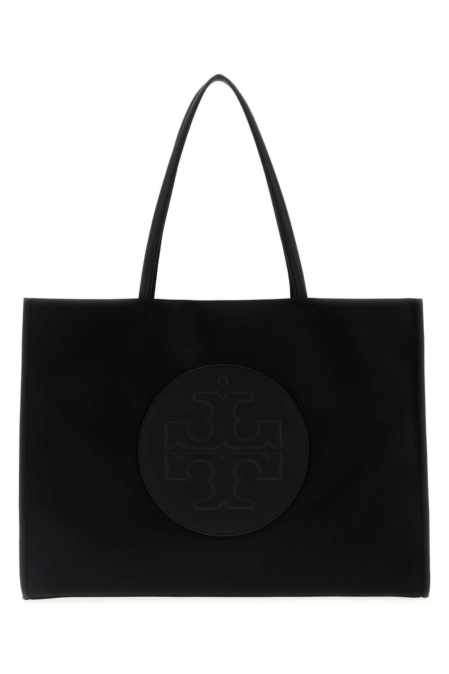 Tory Burch Nylon Main Body: 100% Polyamide; Trim: 71% Polyurethane tote bag in black