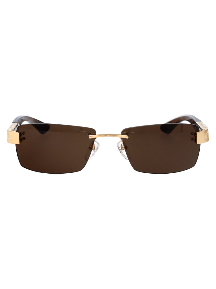 The Character Ii Mellow Gold Plated Titanium Sunglasses