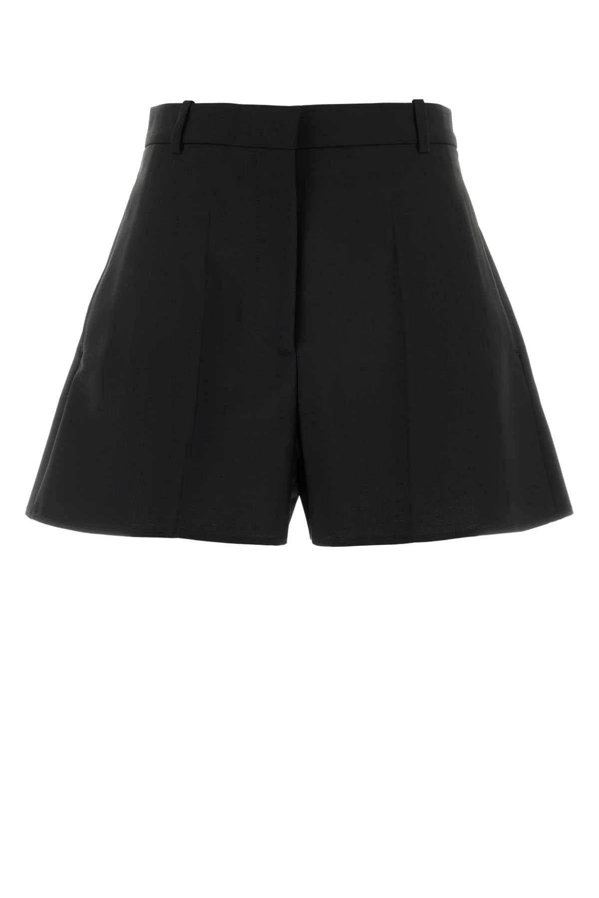 Bw519y100h 001 Black Exterior: Wool Mohair Short
