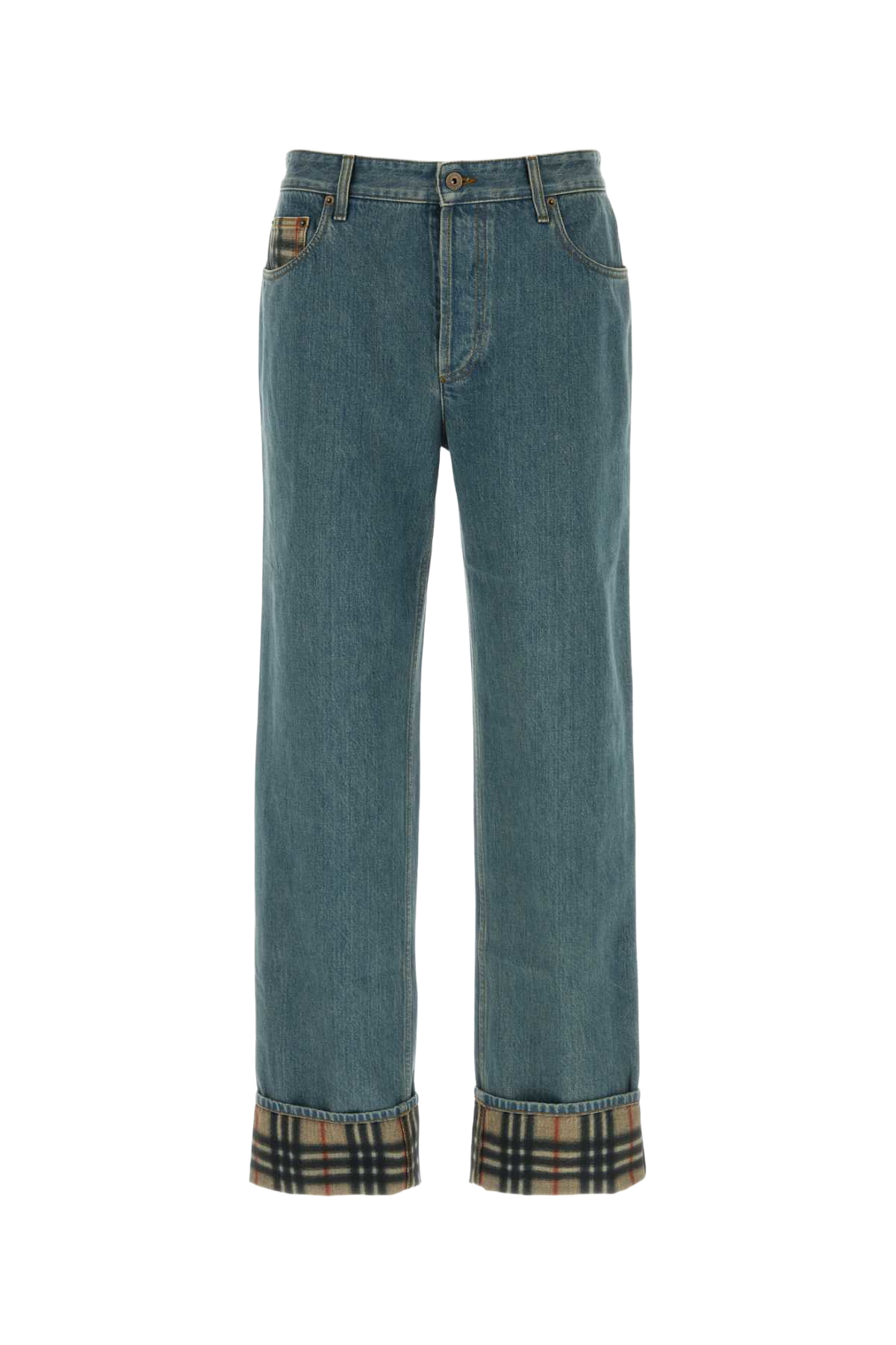 Denim Jeans Midblue Exterior: Cotton