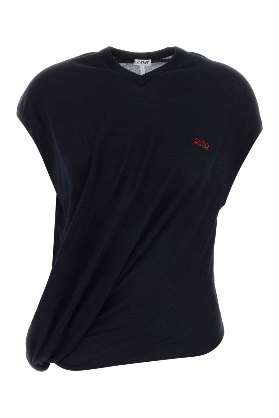 Loewe Darknavy 99% Wool sweater in navy