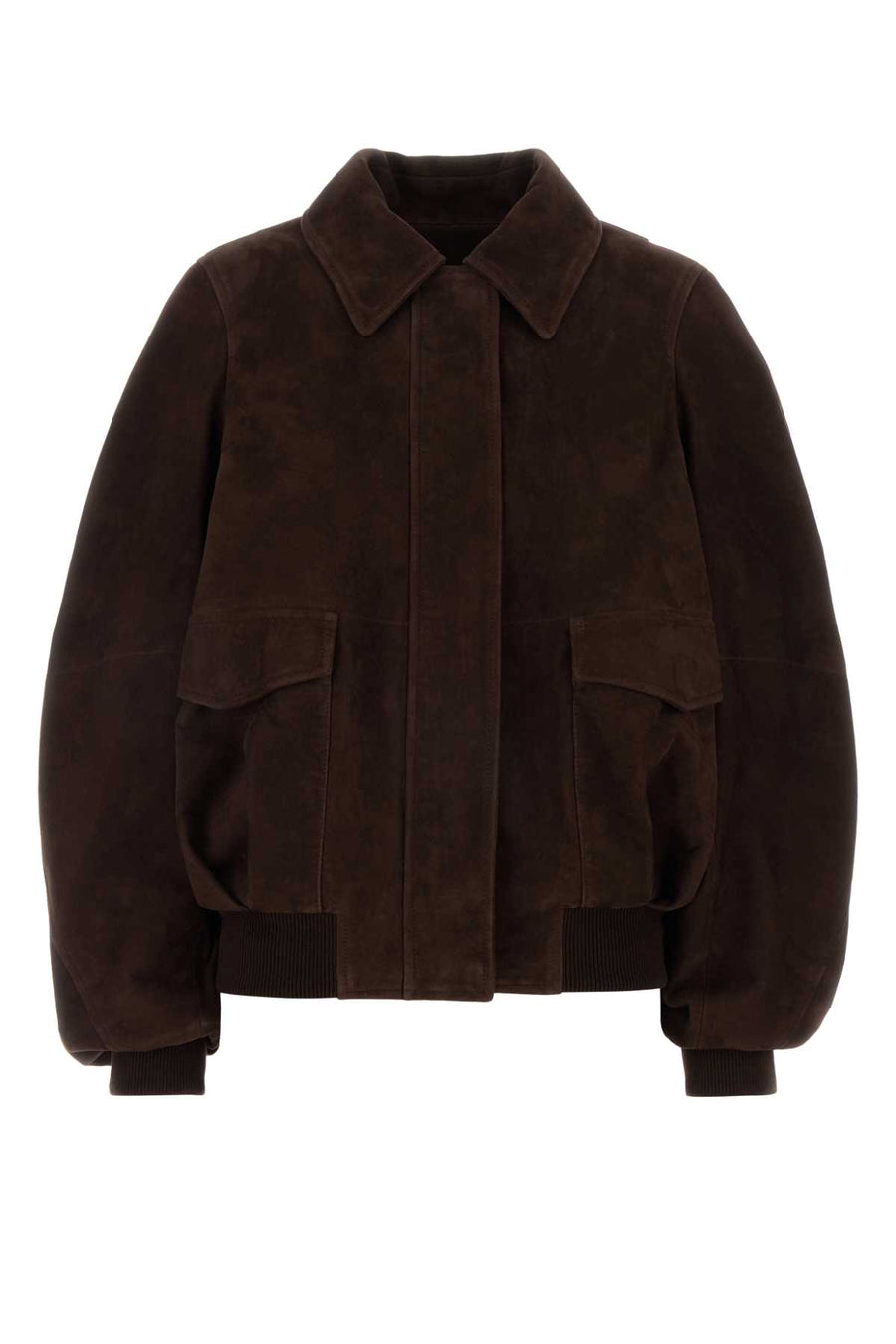 Loewe Jacket Exterior: 100% Ovine leather. Lining: 100% Viscose jacket in brown