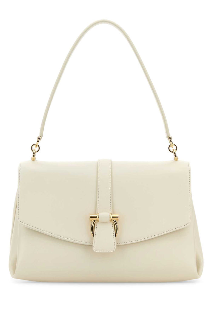 Ivory Leather Shoulder Bag Mascarpone Borse A Mano