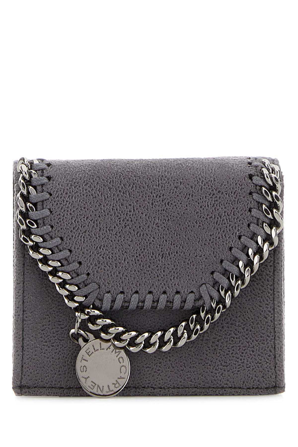 Stella McCartney 100% Polyester wallet in gray