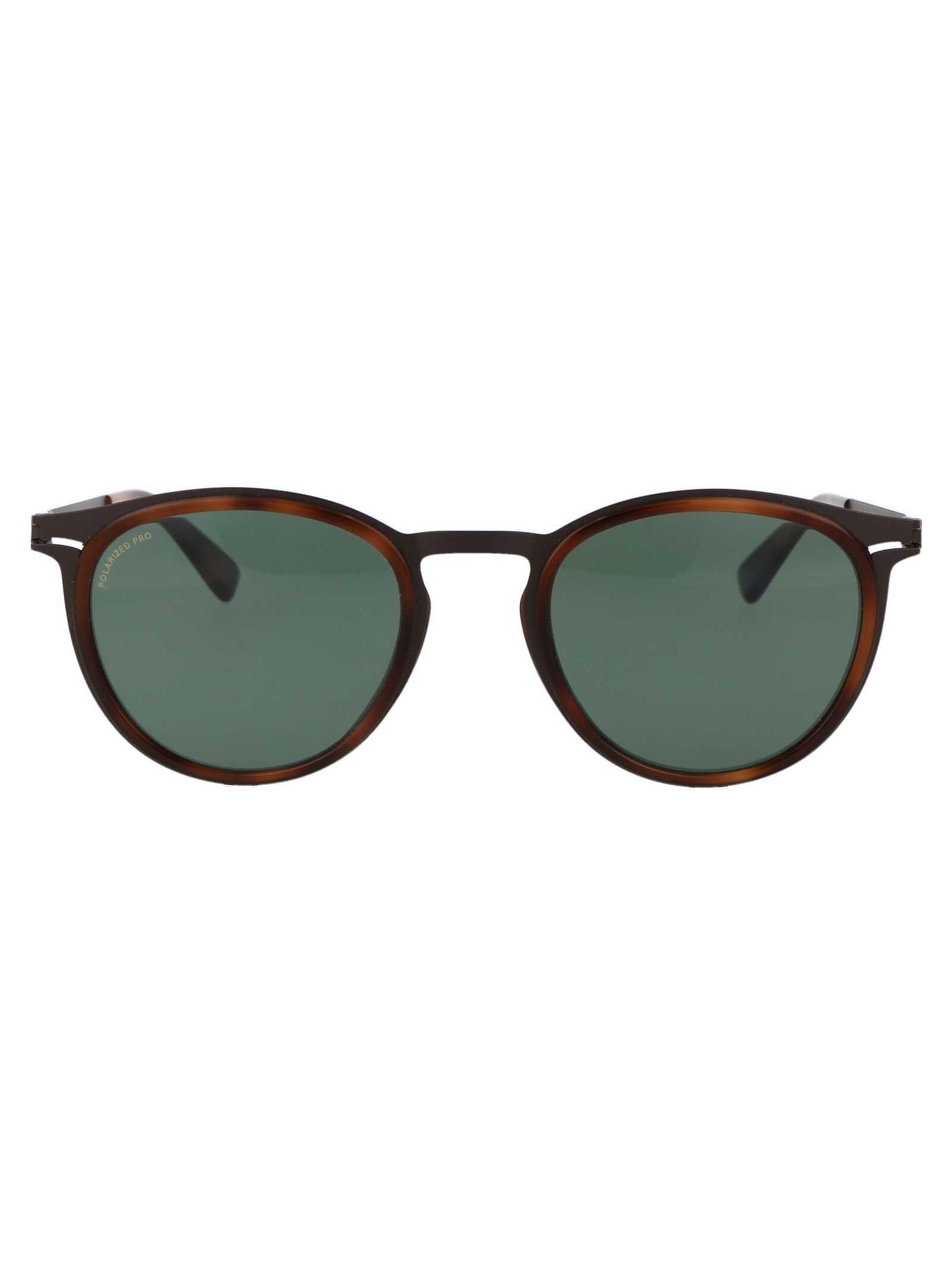 Siwa 711 A61-dark Brown/zanzibar Polarised Pro Green 15 Steel Sunglasses