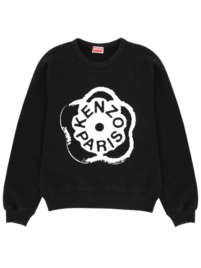 Boke Flower 2.0 Sweatshirt Black Cotton Sweatshirts