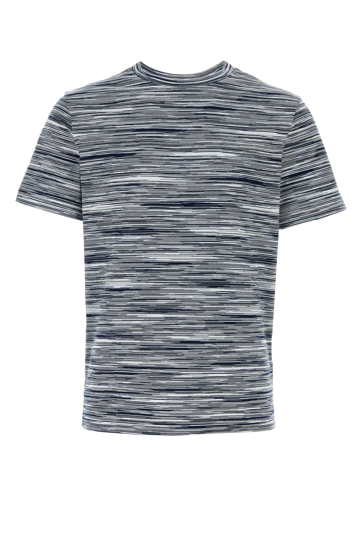 Embroidered Cotton T-Shirt F703i Exterior
