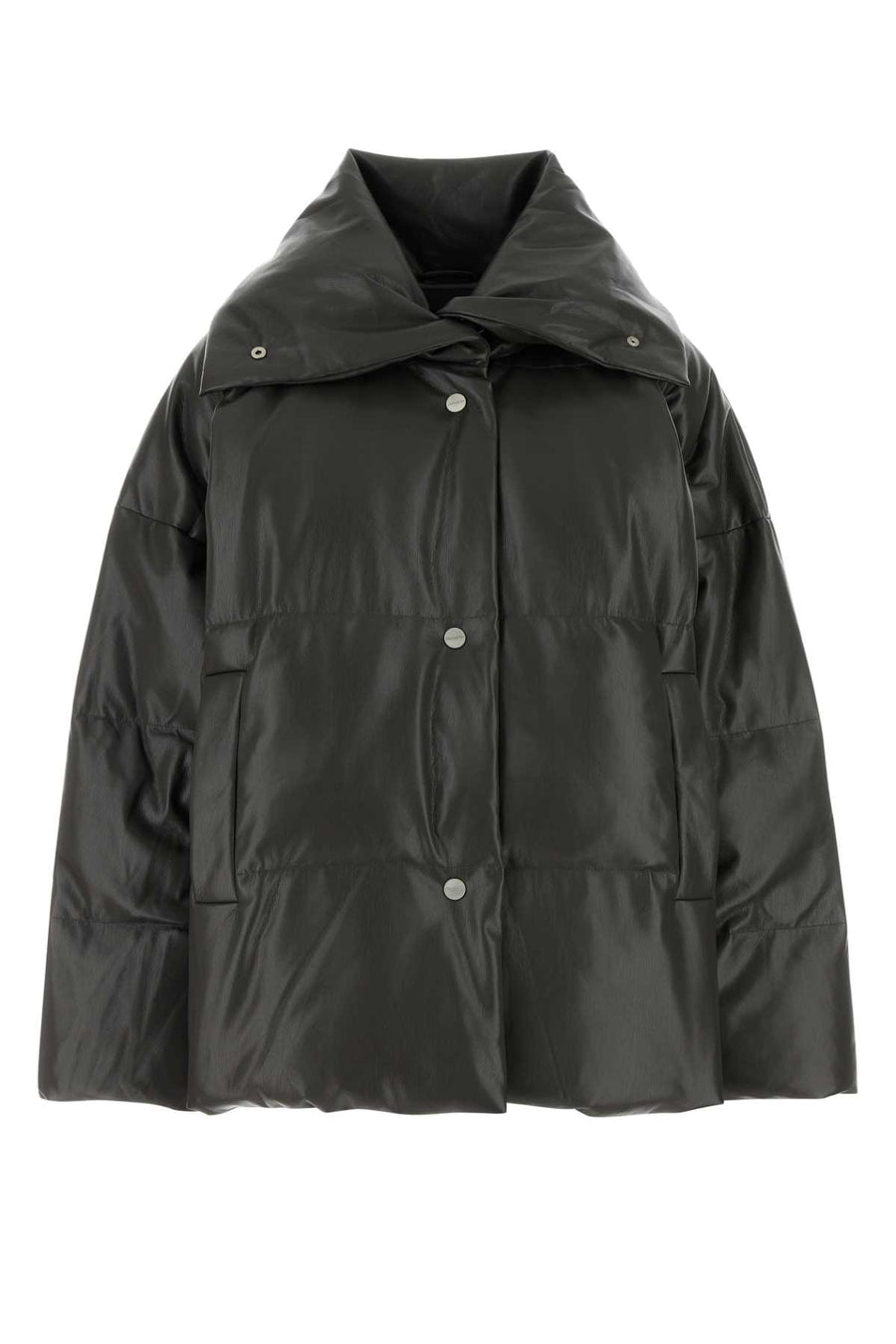 Nanushka Exterior: 100% Polyester down jacket in gray