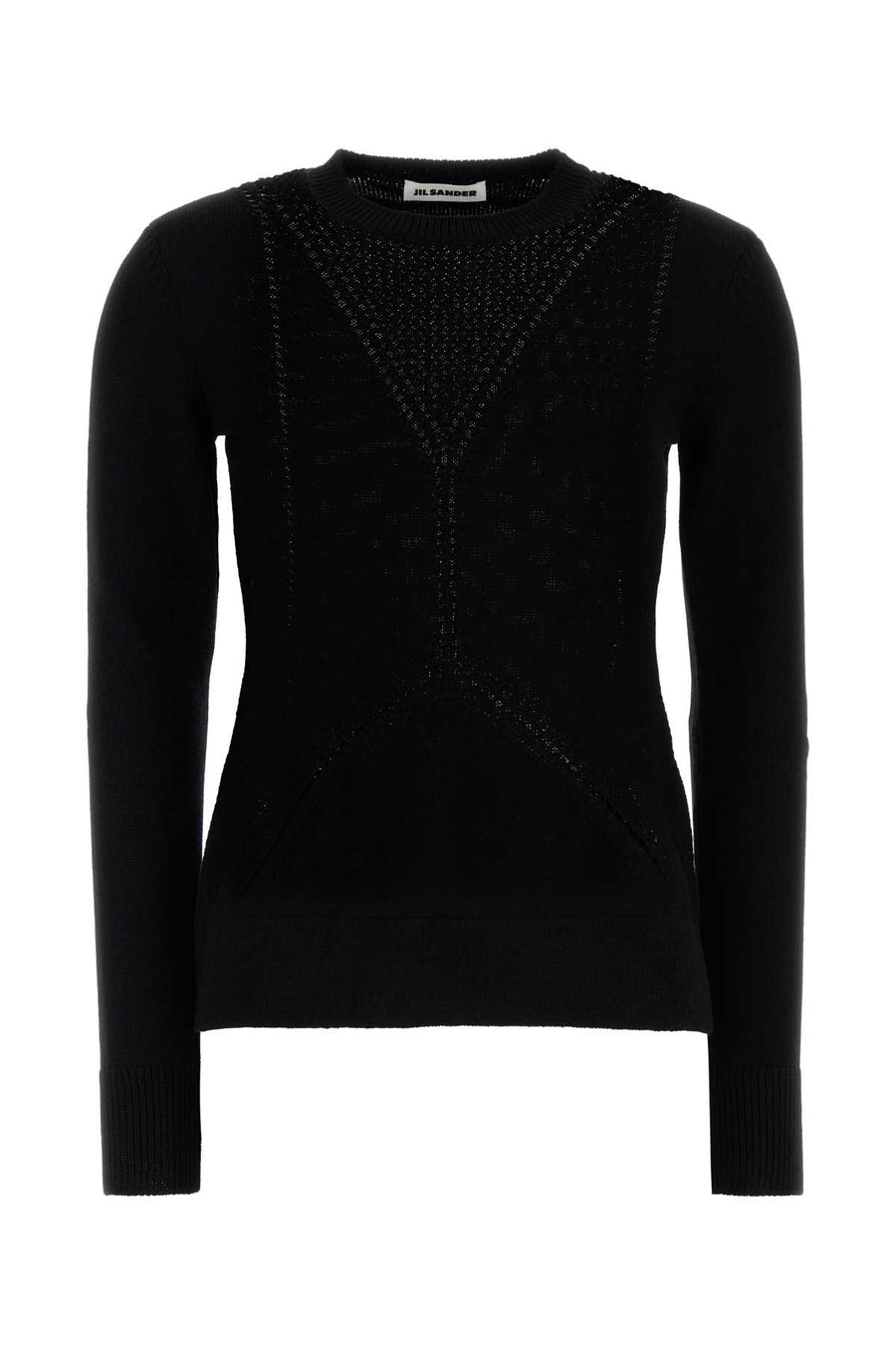 Jil Sander Jumper 67% Wool 33% Cotton sweater in black