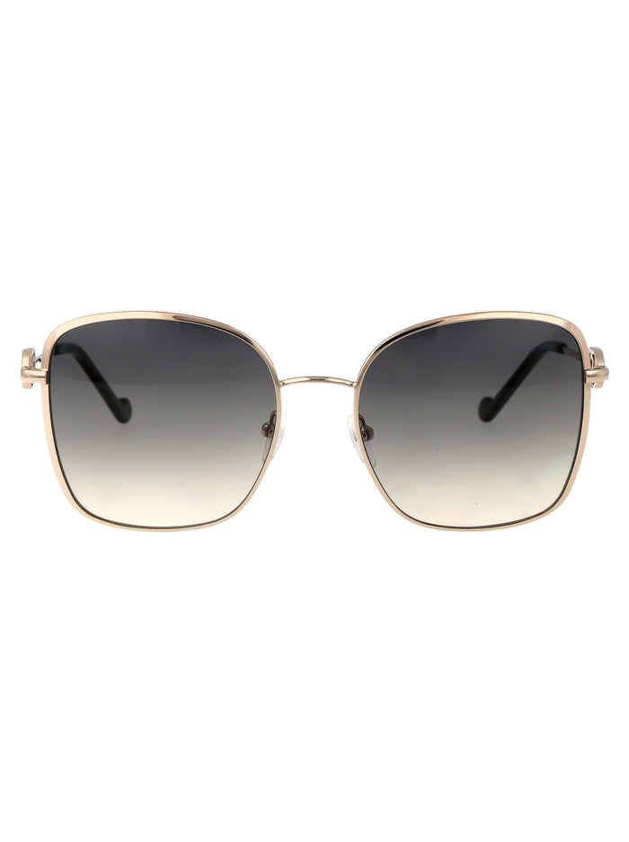 Lj155s 722 Gold Medium Metal Sunglasses