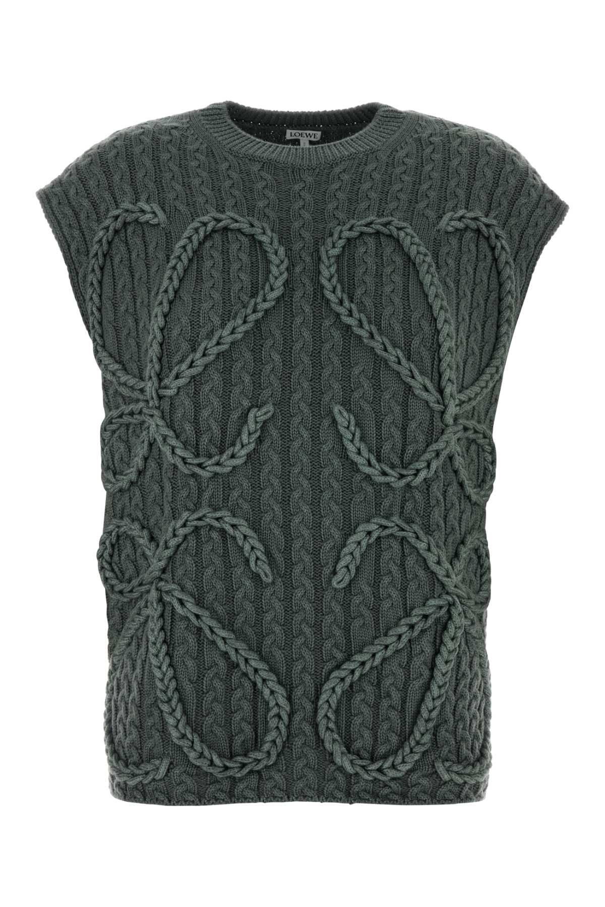 S359y14kji Khakigreen Exterior: Wool Elastane Maglieria