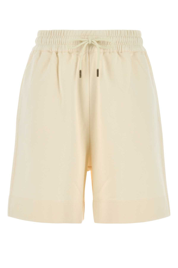 Moncler Bottoms 100% Cotton bermuda shorts in beige