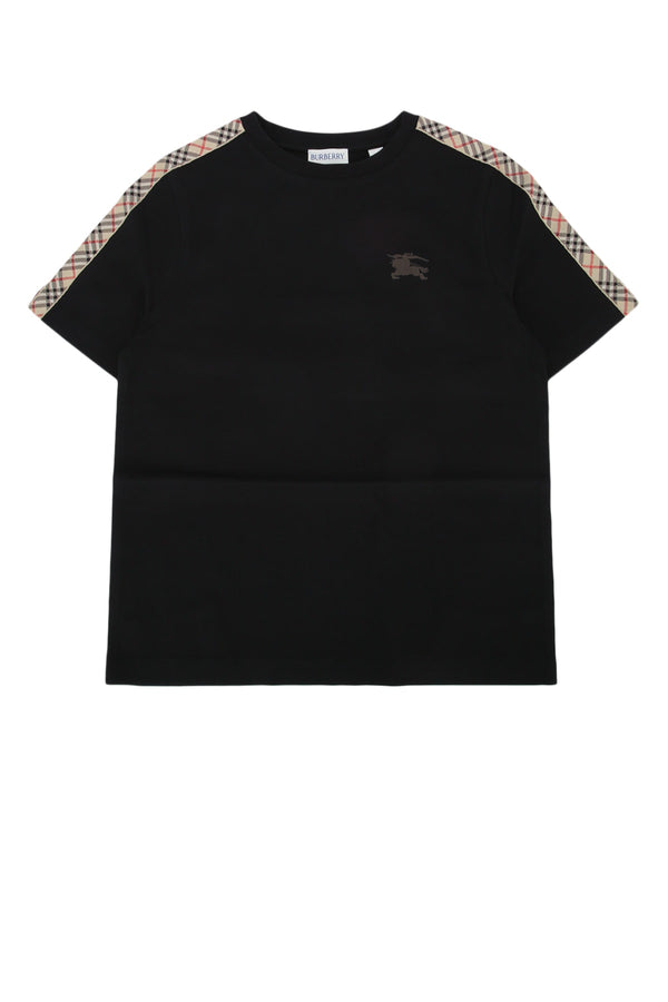 Burberry Jr Cedar 100% Cotton t-shirt in black