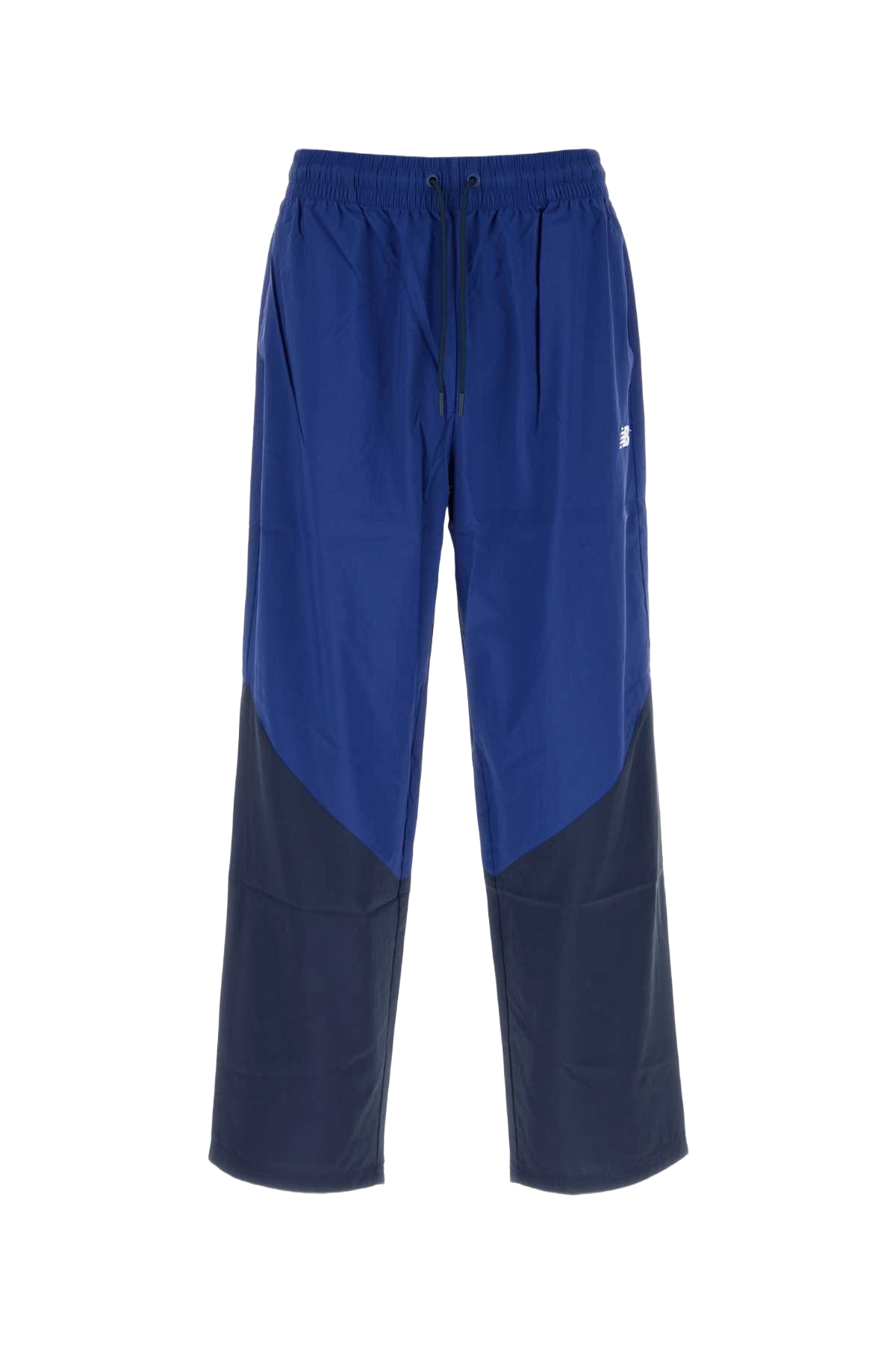 Two-Tone Nylon Joggers Nbnavy Exterior: Pantaloni