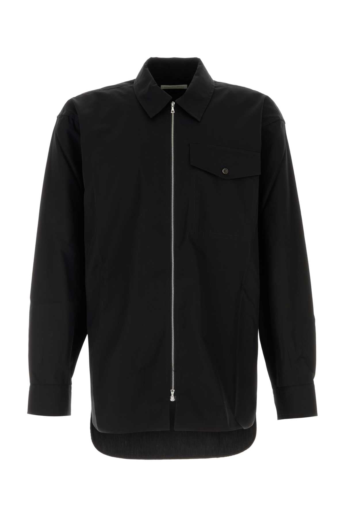 Black Poplin Croomson Shirt Maglieria
