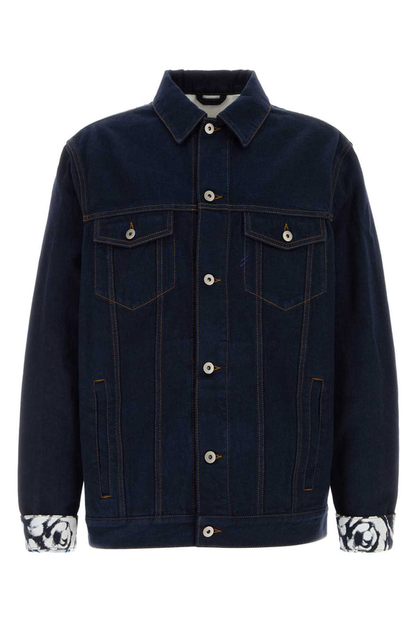 Burberry 100% Cotton jacket in navy
