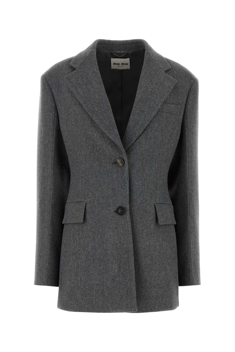 Miu Miu 100% Wool blazer in gray