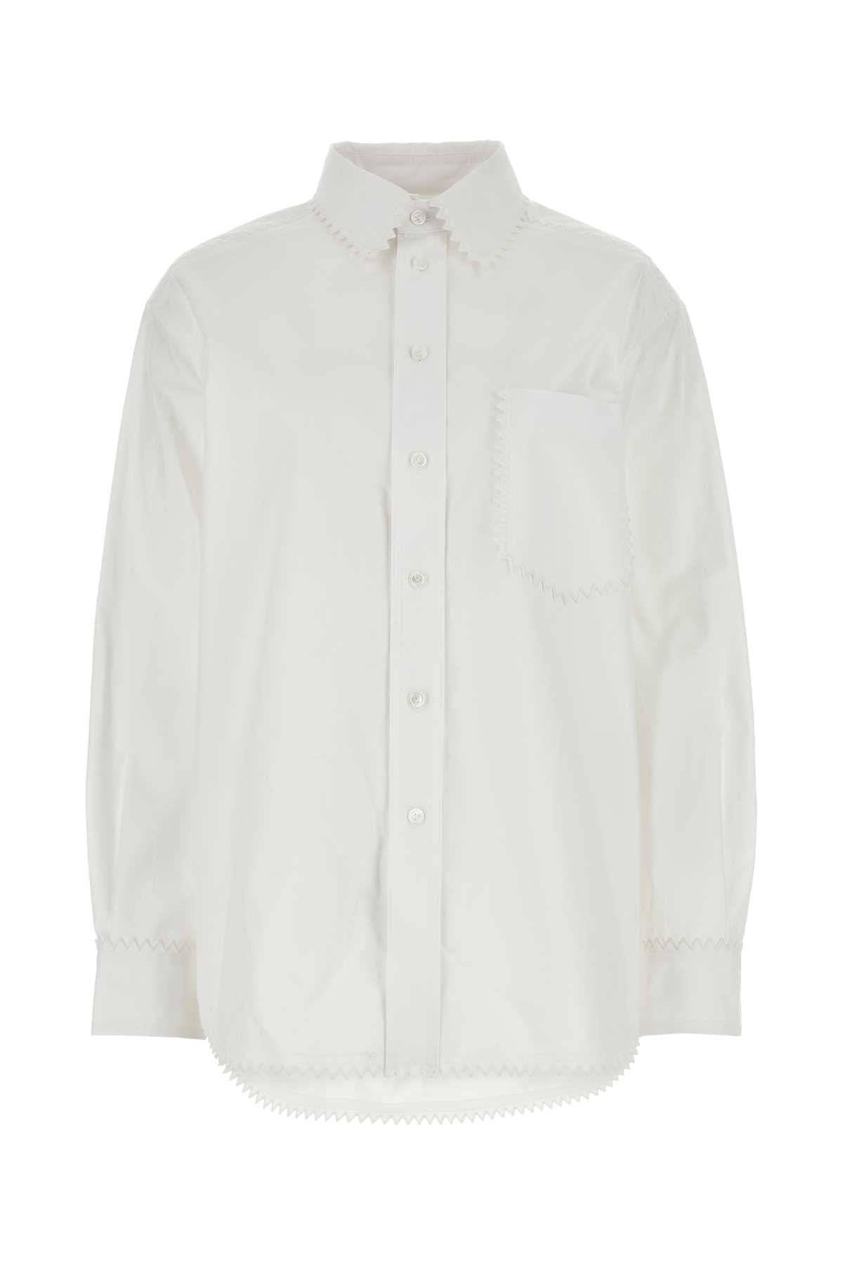 White Oxford Shirt Exterior: Cotton Camicie