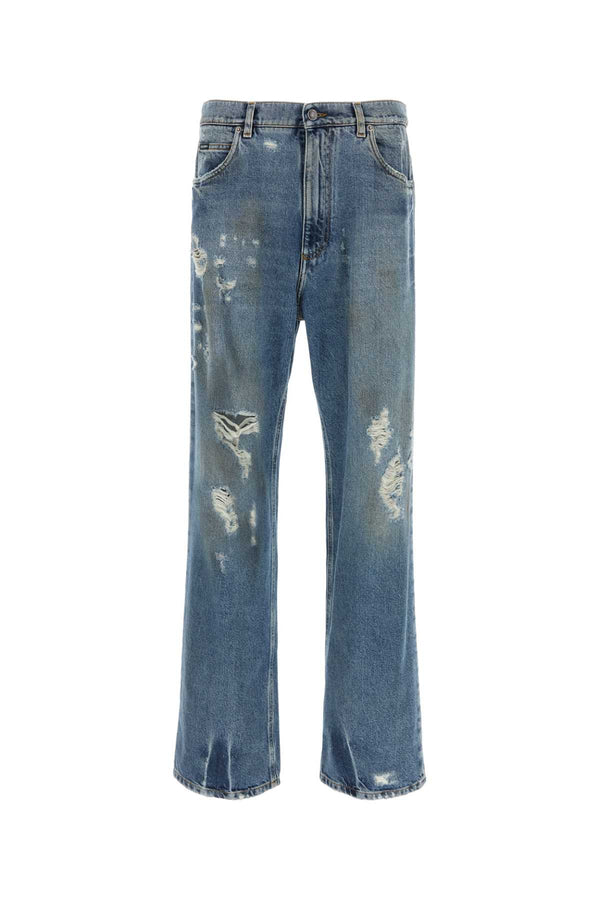 Dolce & Gabbana Pants 100% Cotton jeans in blue
