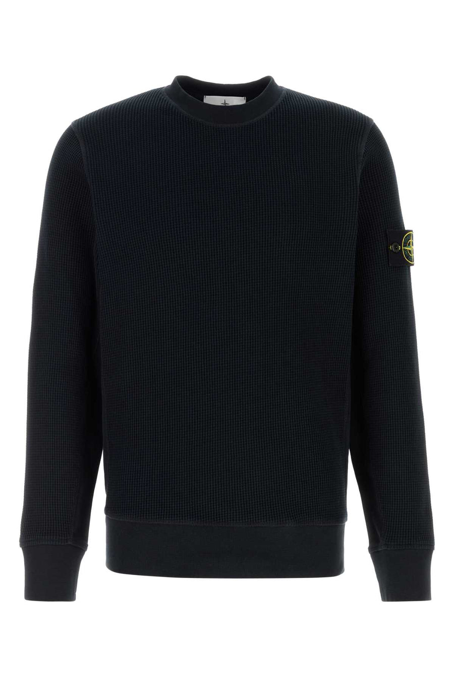 Stone Island 100% cotton (main) sweatshirt in navy