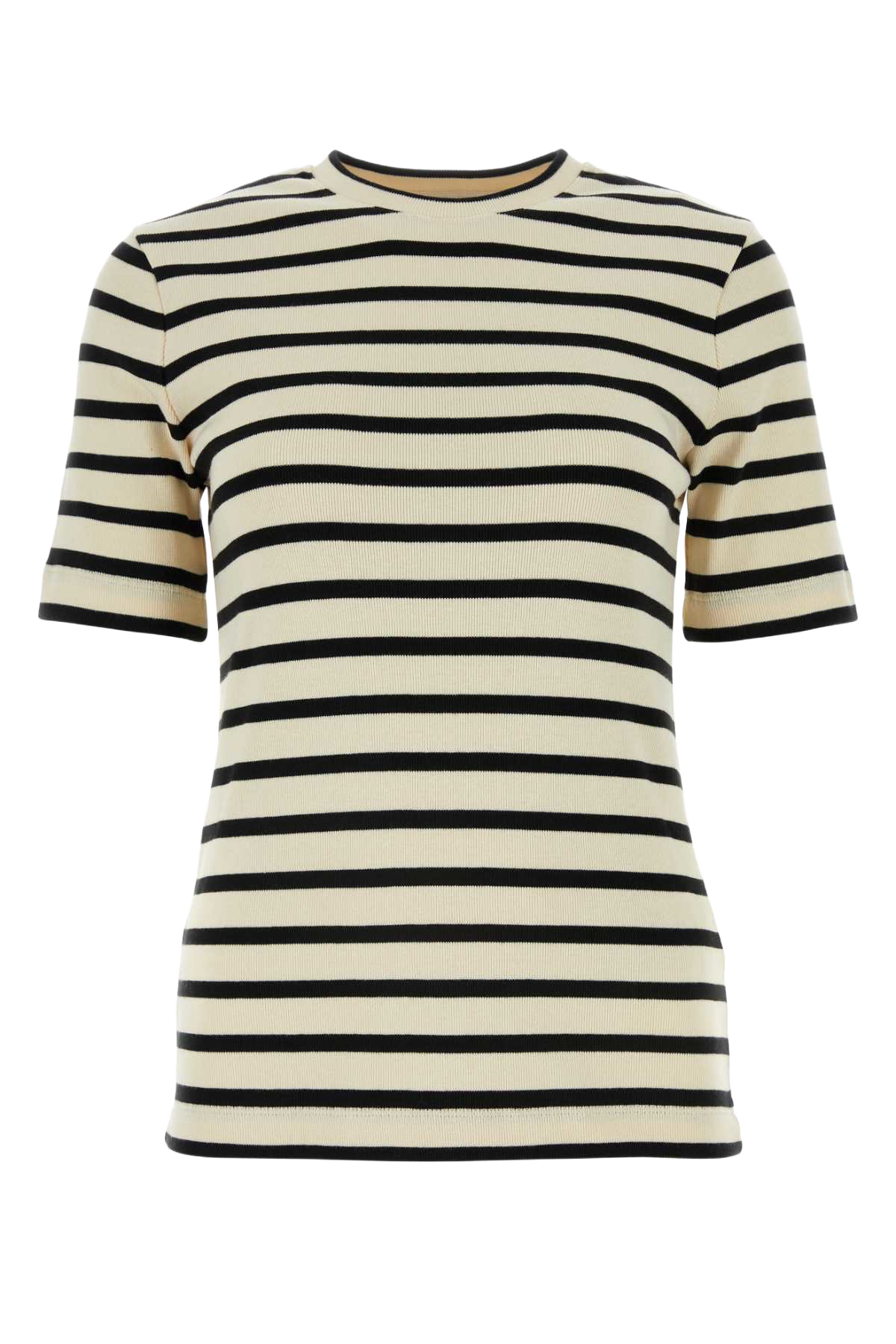 Embroidered Cotton T-Shirt 080 Cotone