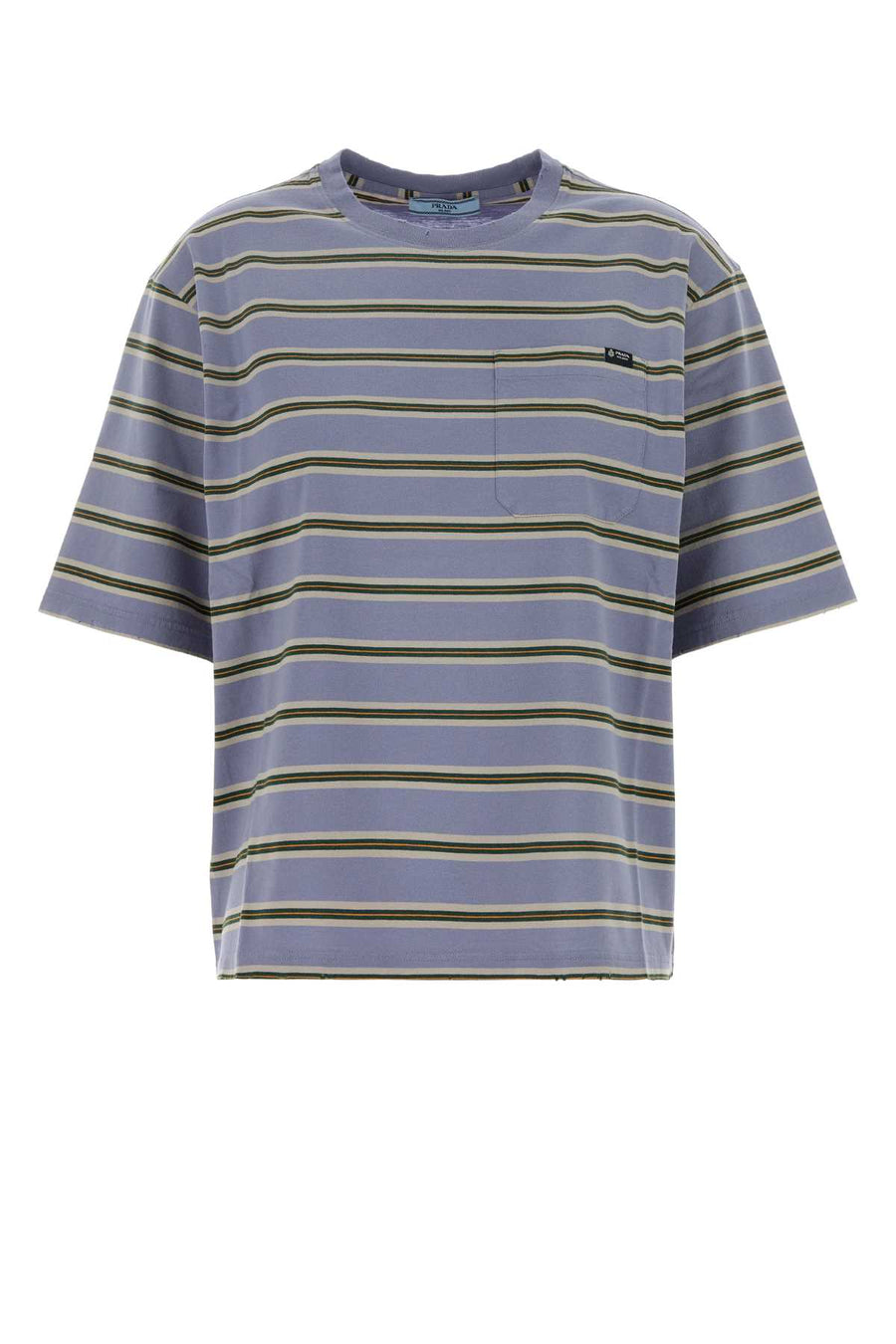Prada 100% Cotton t-shirt in purple