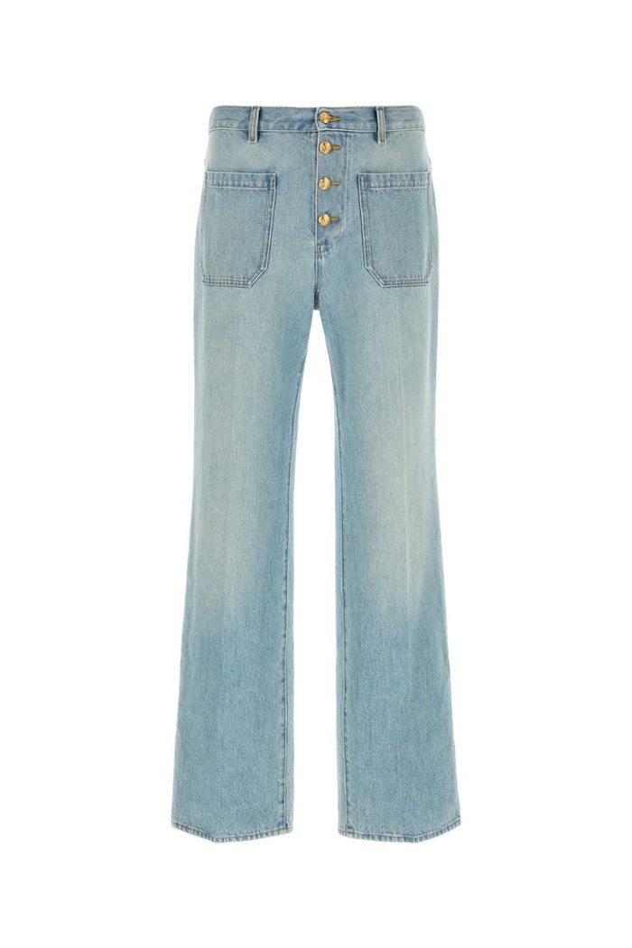 Denimlavdirtybluchiaro Cotton Jean