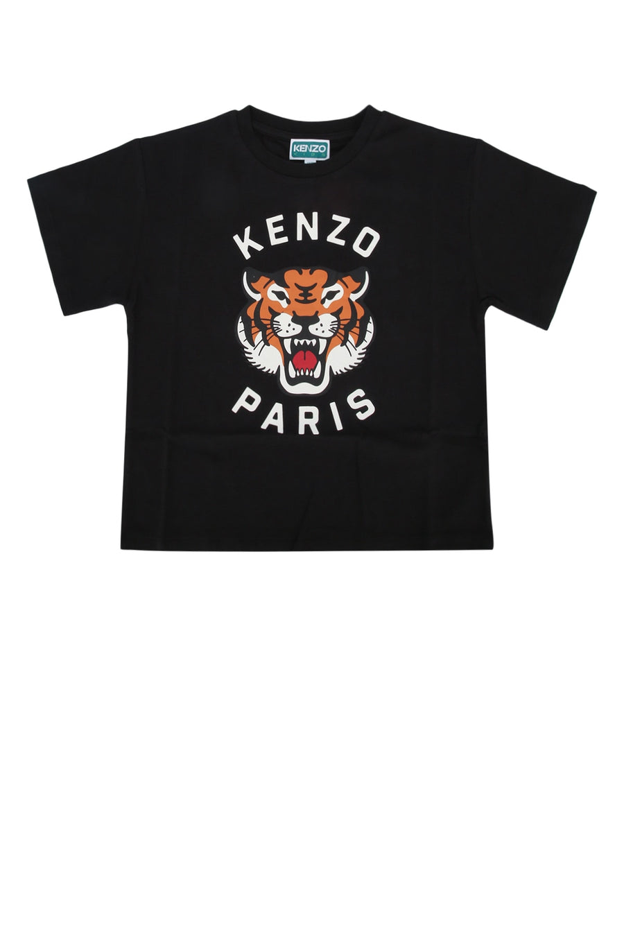 Kenzo Junior 100% Cotton t-shirt in black
