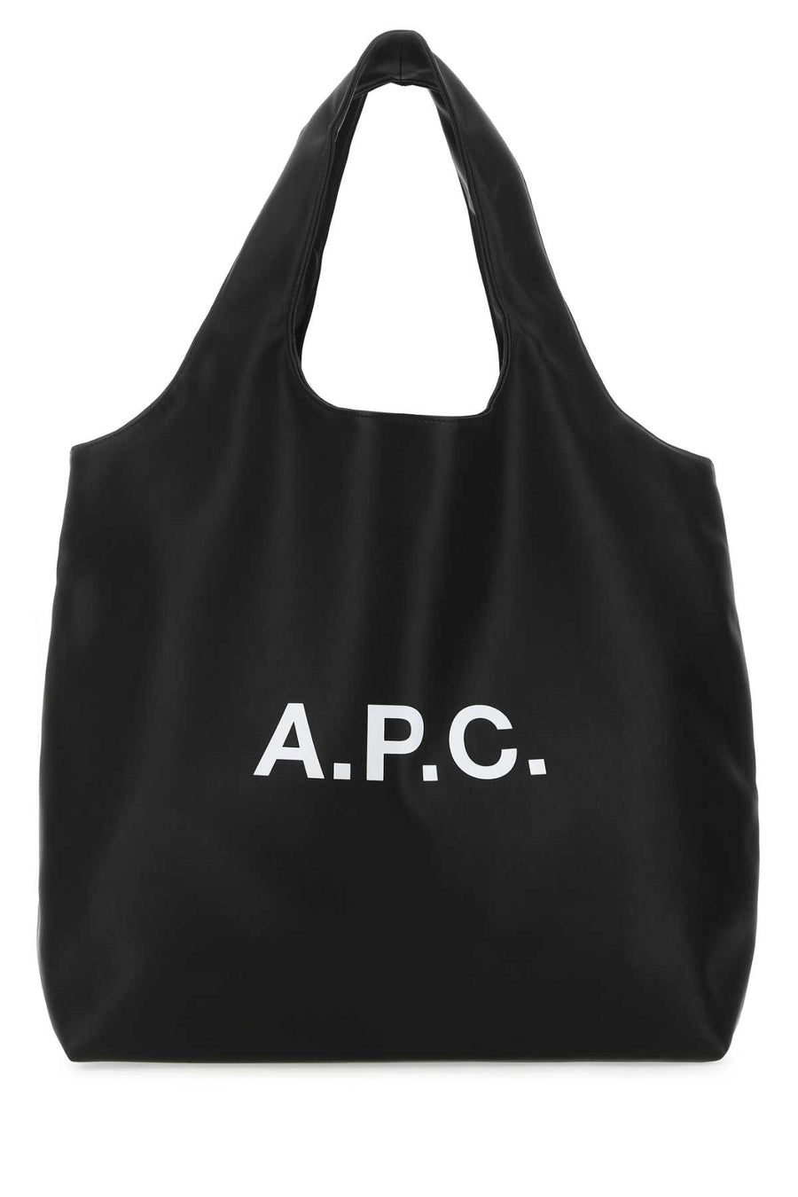 A.P.C. 55% polyurethane shoulder bag in black