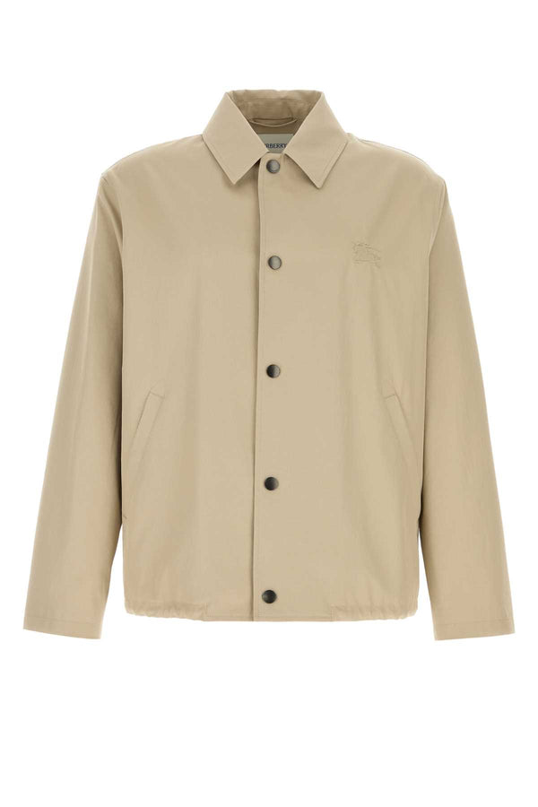 Burberry Exterior: 100% Cotton; Lining: 100% Cotton jacket in beige