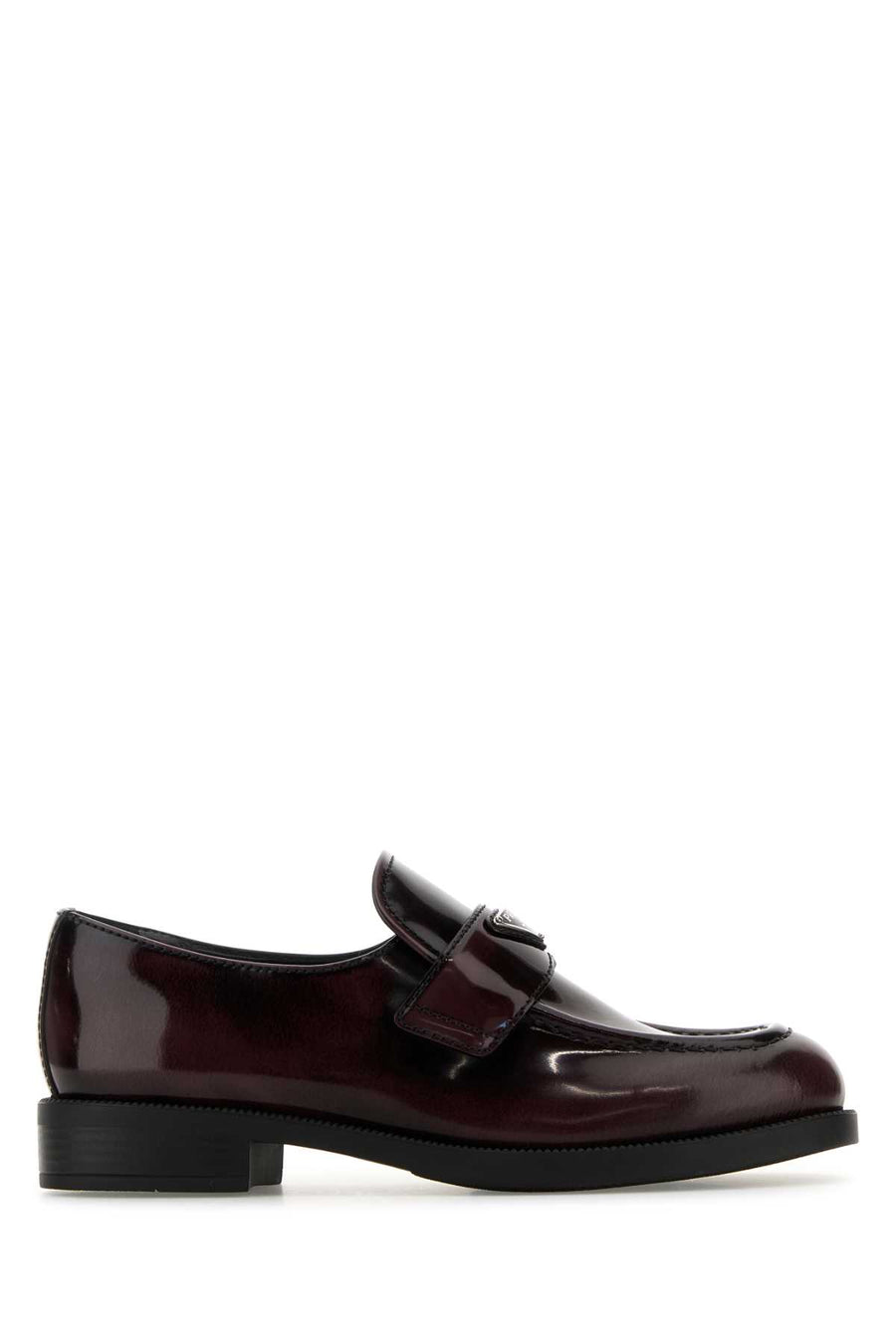 Prada 100% Vitello loafer in purple