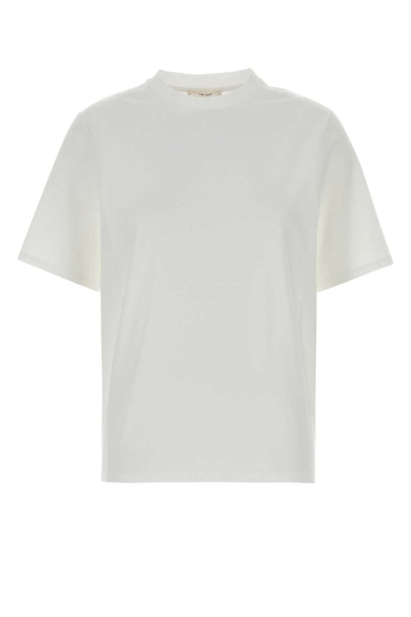 The Row 100% Cotton t-shirt in white