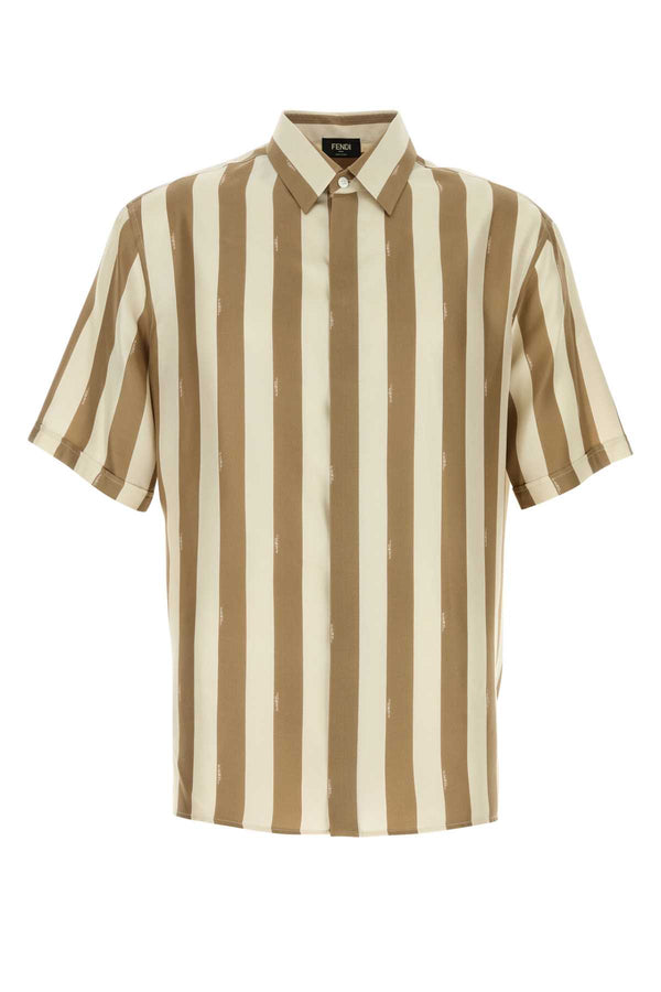 Fendi Silk 100% Silk shirt in beige