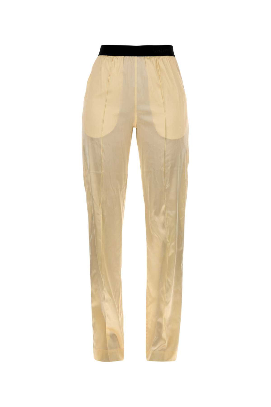 Tom Ford 94% Silk trousers in yellow