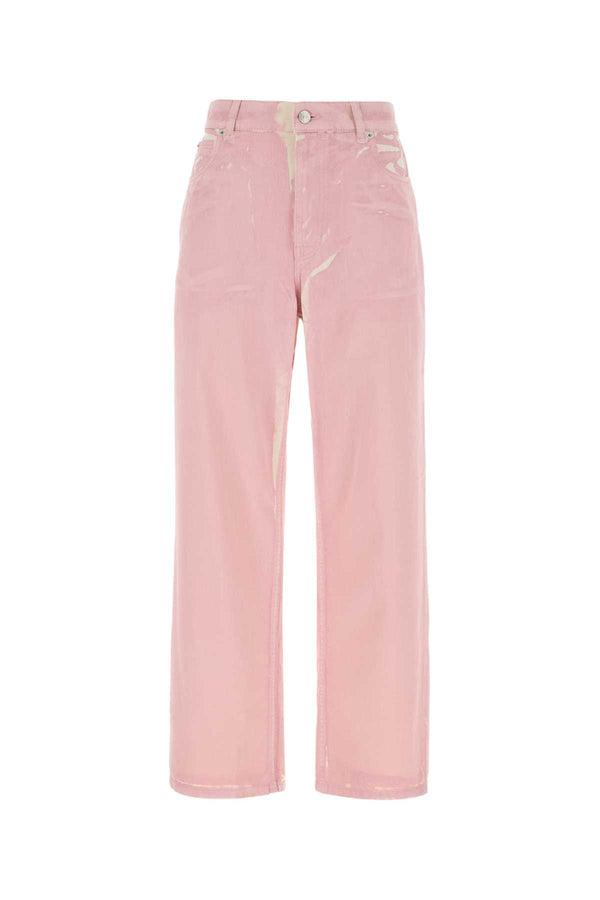 Marni 100% Cotton jeans in pink