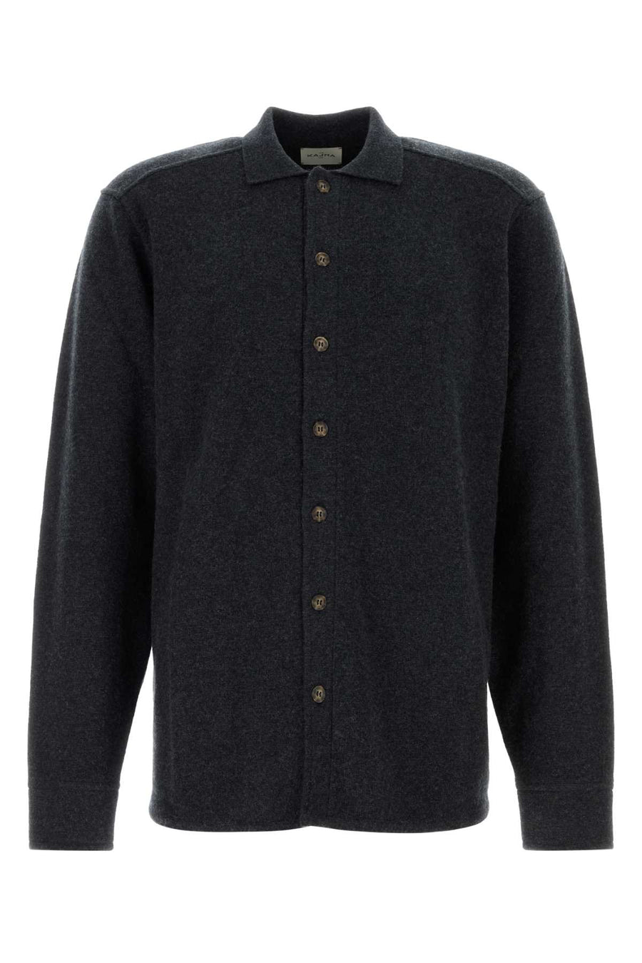 Le Kasha 100% Cashmere shirt in navy