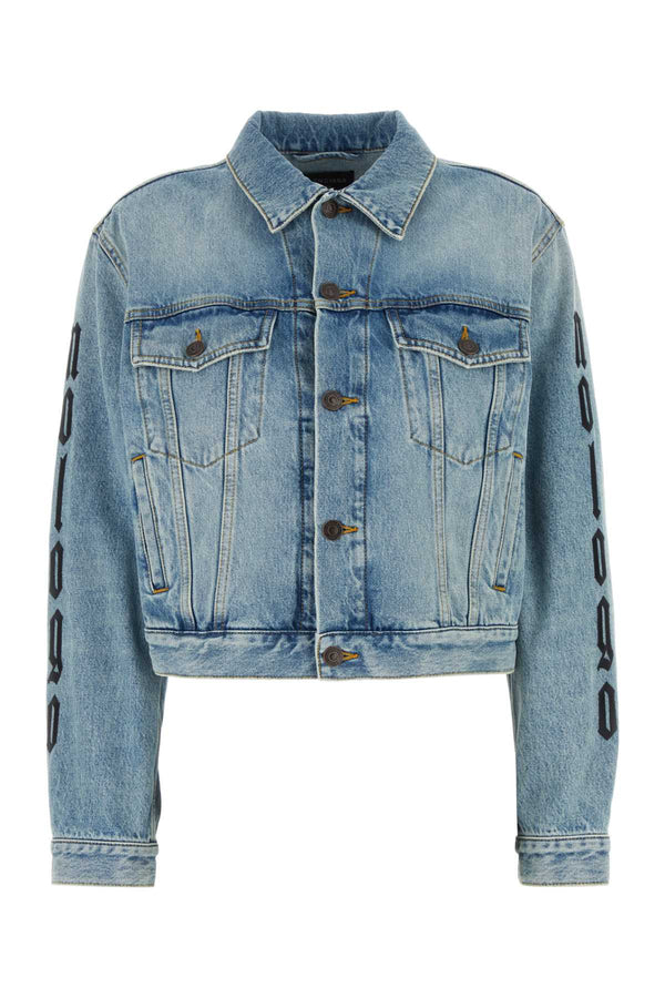 Balenciaga Jacket 100% Cotton jacket in blue