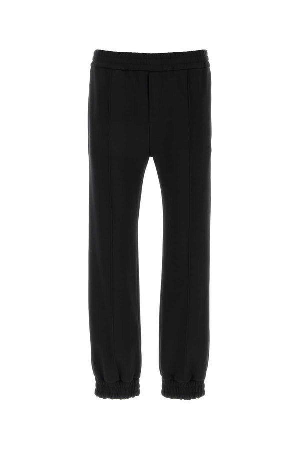 Valentino Garavani Bottom 71% Cotton joggers in black