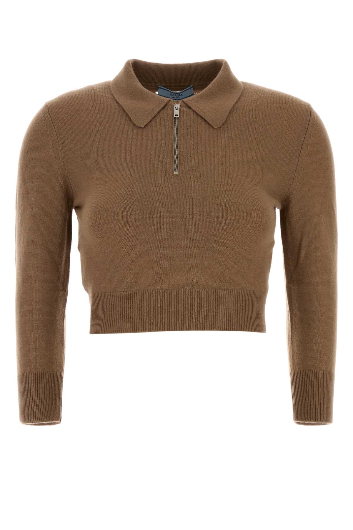 Camel Cashmere Sweater Cammello Maglieria