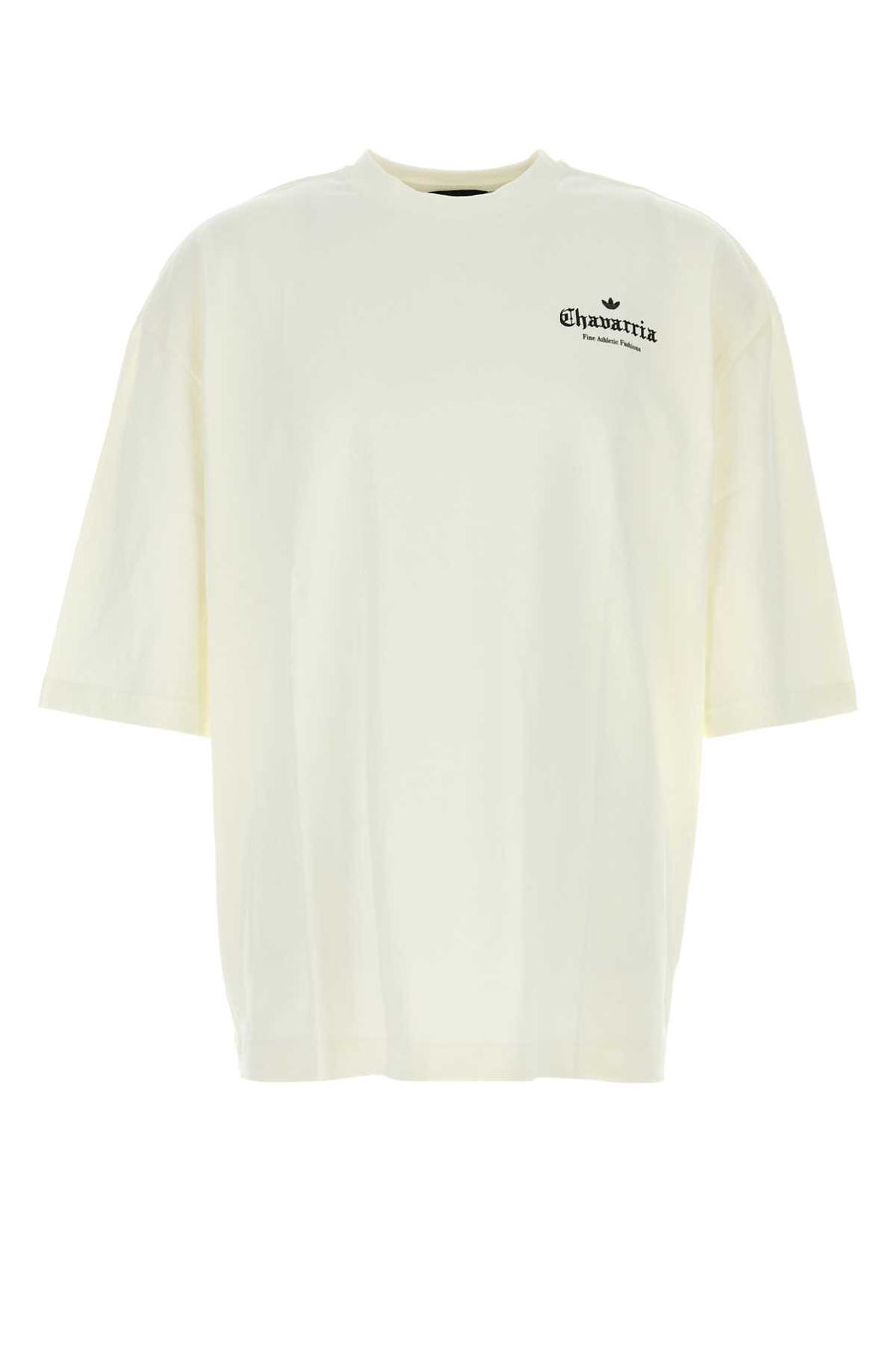 Adidas By Willy Chavarria Logo Exterior: 100% Cotton t-shirt in white