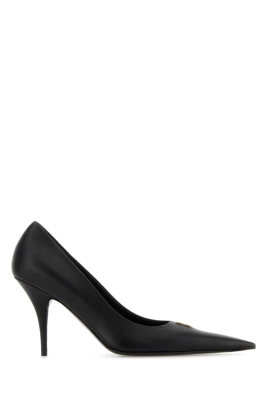 Balenciaga Edit Exterior: 100% Leather pump in black