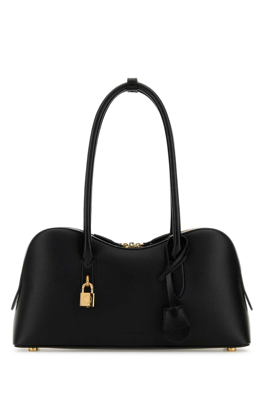 Stella McCartney Embossed 70% Truehemp shoulder bag in black
