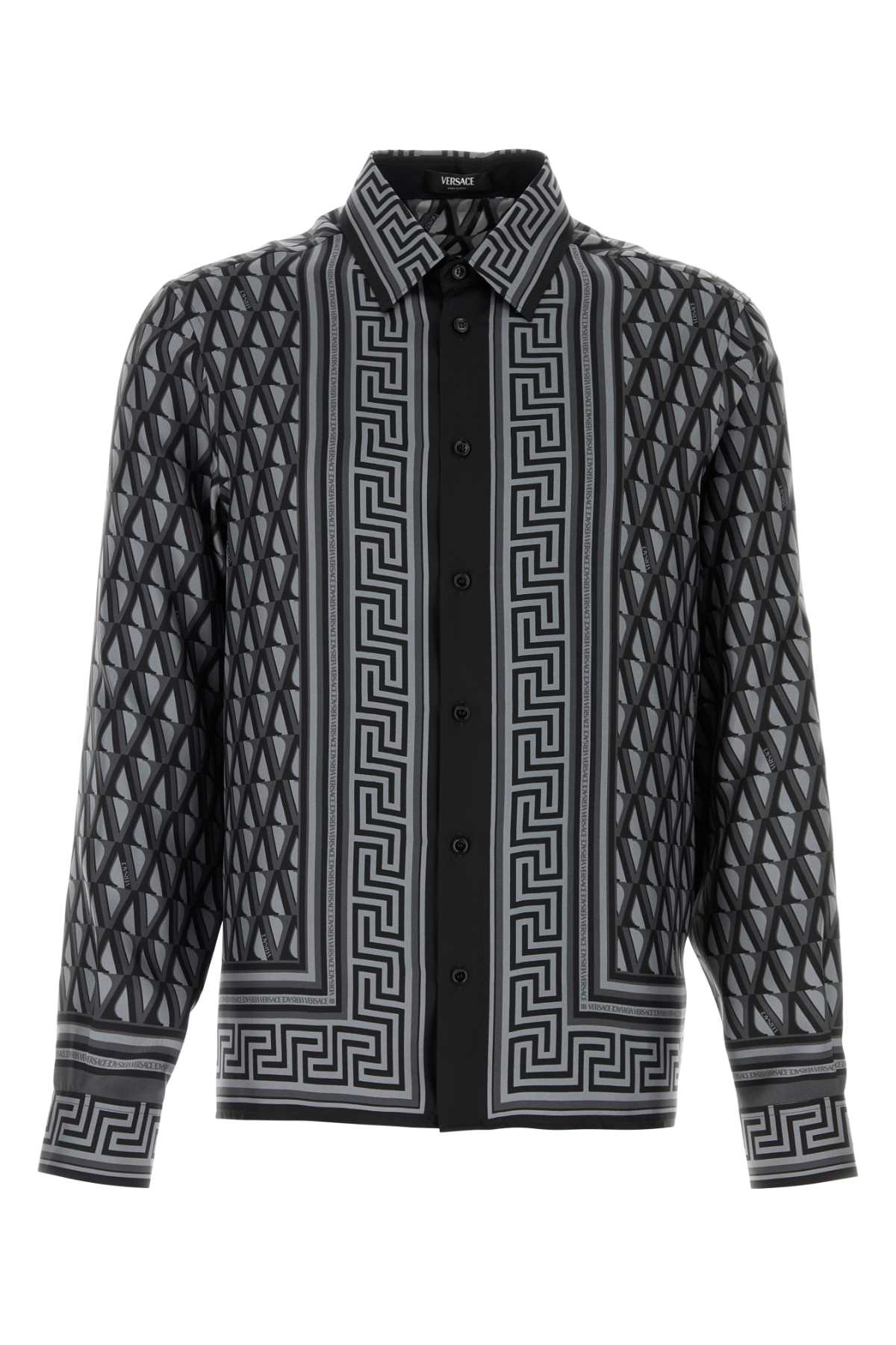 Darkanthracitetonal Exterior: Silk Camicie